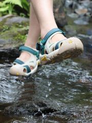 Dép rọ đi biển - Sandal chống nước Humtto HT9602 cho nữ