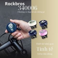 Chuông xe đạp mini - tay gạt ngang Rockbros 340006