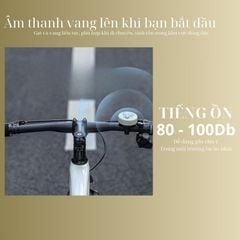 Chuông xe đạp mini - tay gạt ngang Rockbros 340006