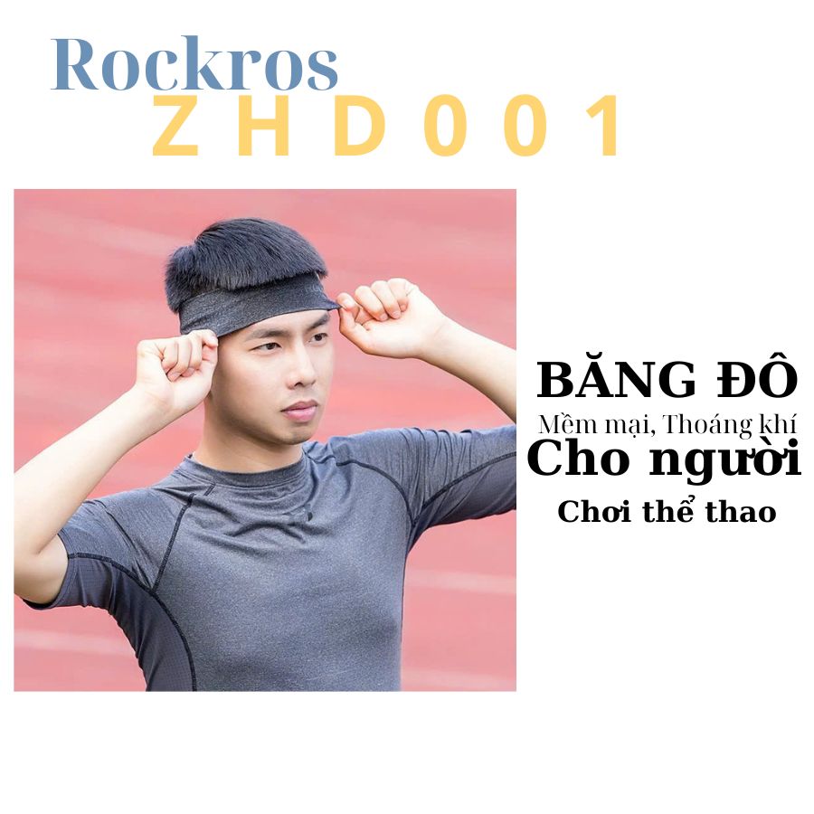 Băng đô thể thao nam nữ Rockbros ZHD001