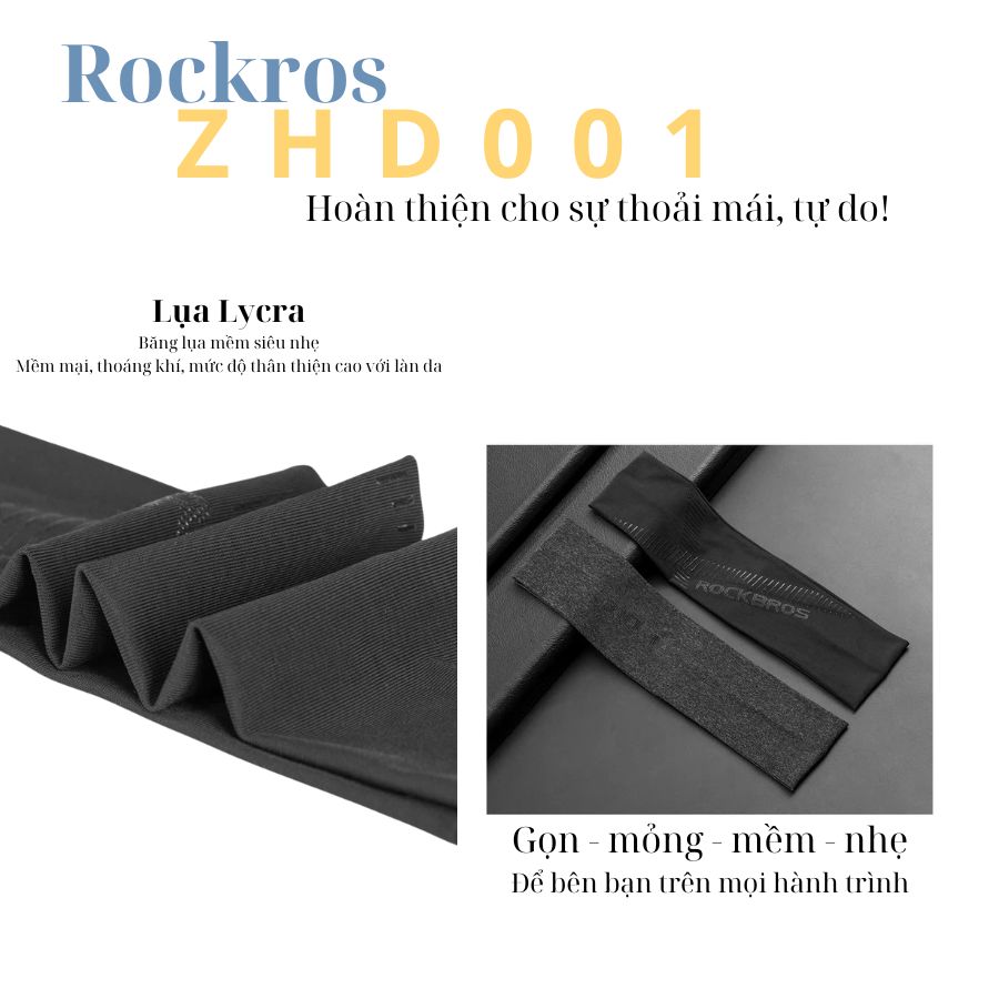 Băng đô thể thao nam nữ Rockbros ZHD001