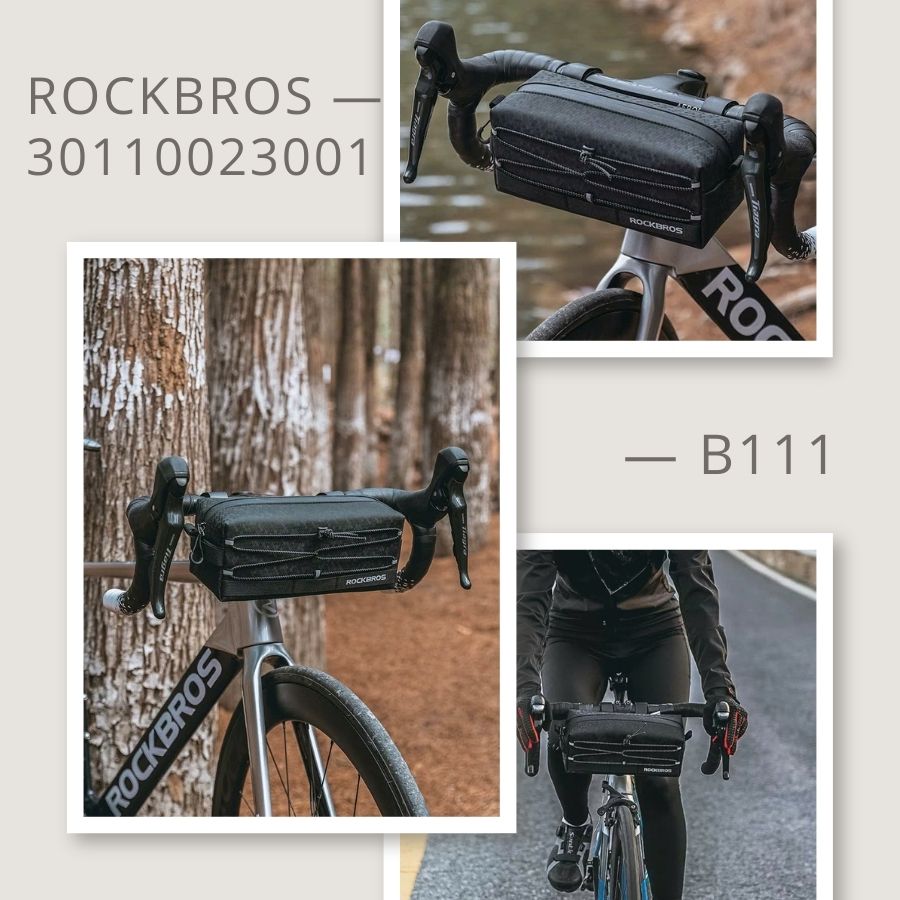 Túi hộp treo ghi đông Rockbros B111 - 30110023001 cho xe đạp