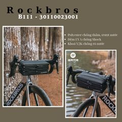 Túi hộp treo ghi đông Rockbros B111 - 30110023001 cho xe đạp