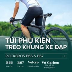 Túi khung xe đạp mang phụ kiện Rockbros B66/B67