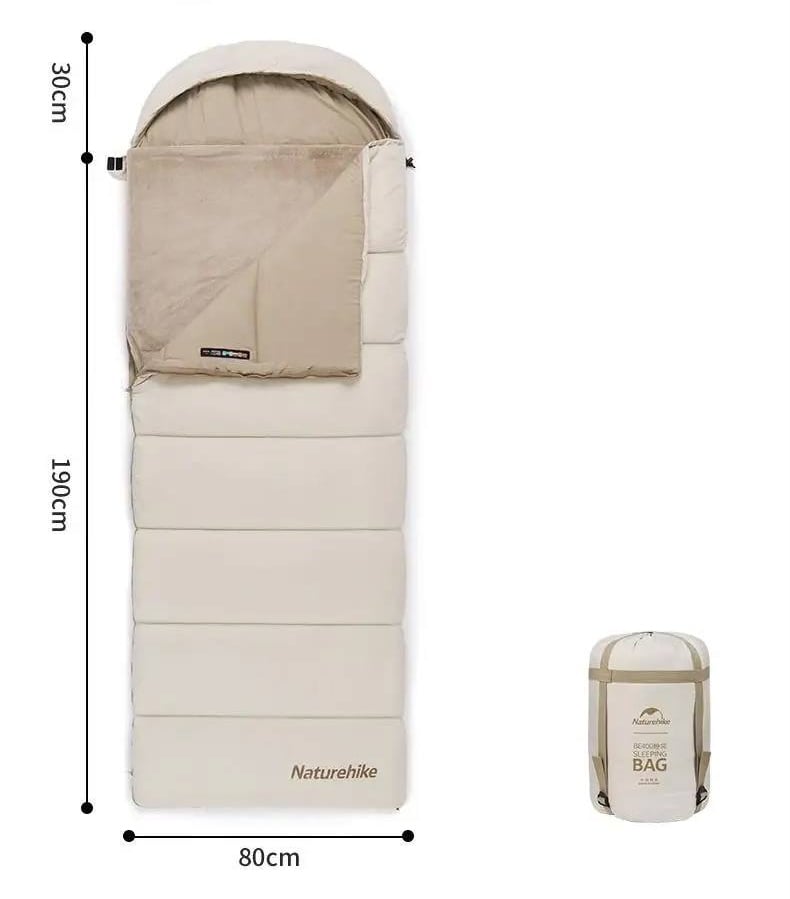 Naturehike CNK2300SD021 - Túi ngủ kèm chăn lót nhu siêu ấm