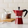 Ấm pha cà phê mini Moka Express RED BCM-4942 với 3 ly Espresso mỗi ngày