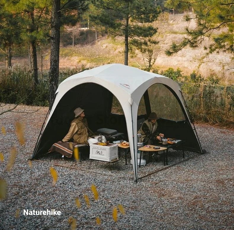 Lều trung tâm keo Titan đen YUNJIE Naturehike CNK230WS014