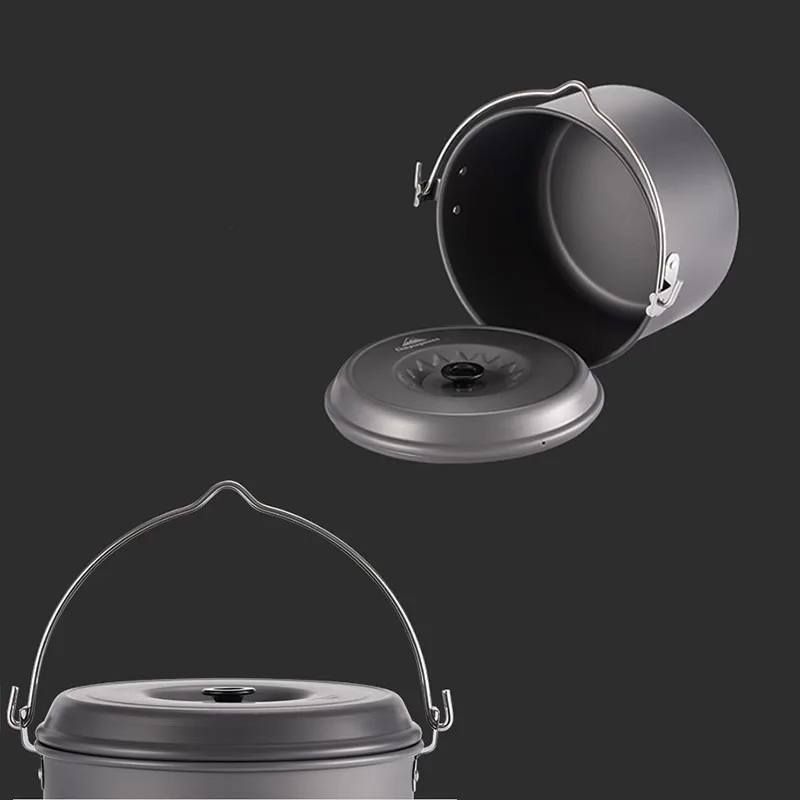 Campingmoon MC-255 5.5 Litre Lightweight Aluminium Camping Pot