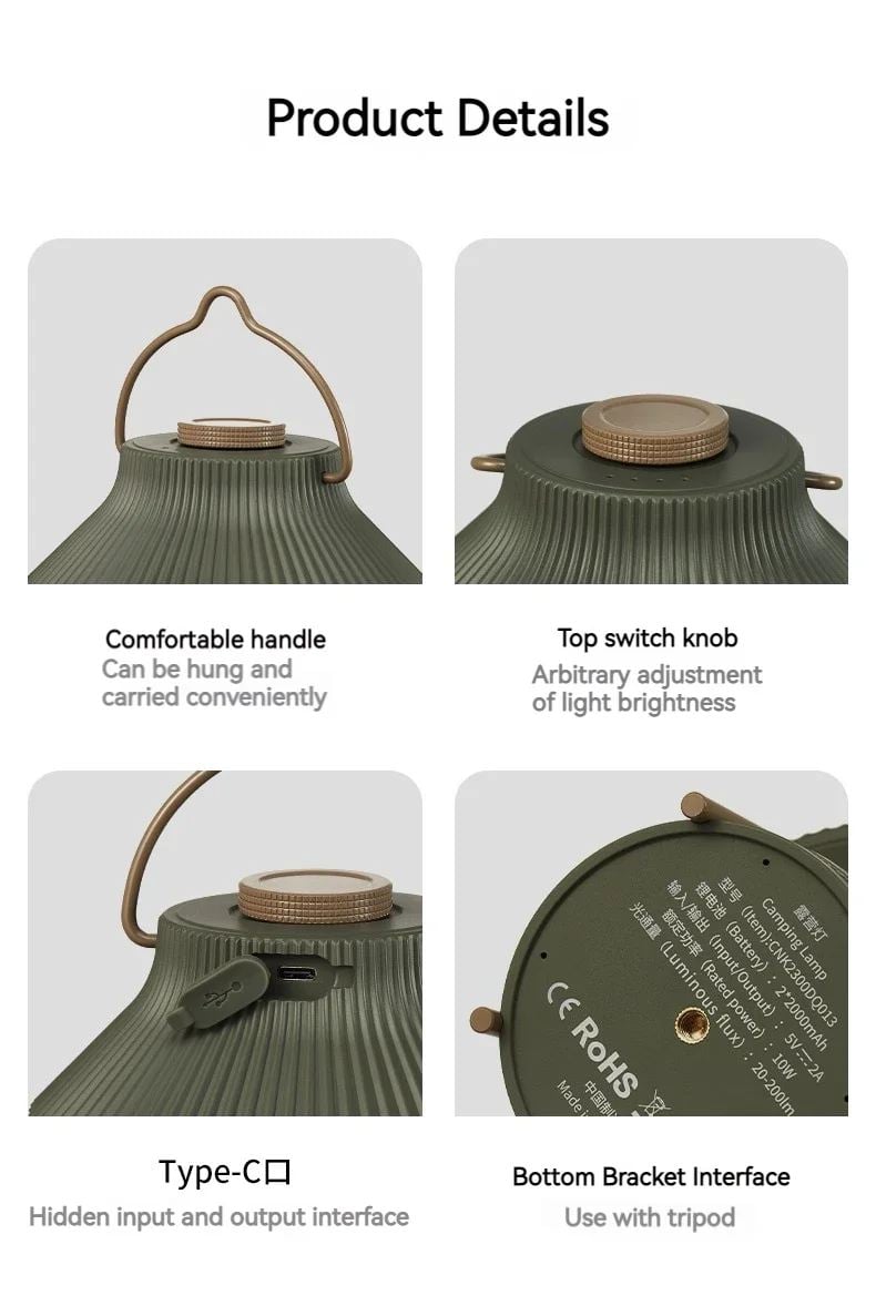 Đèn treo cắm trại Naturehike CNK2300DQ013 - Mountain Pavilion