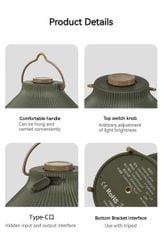 Đèn treo cắm trại Naturehike CNK2300DQ013 - Mountain Pavilion