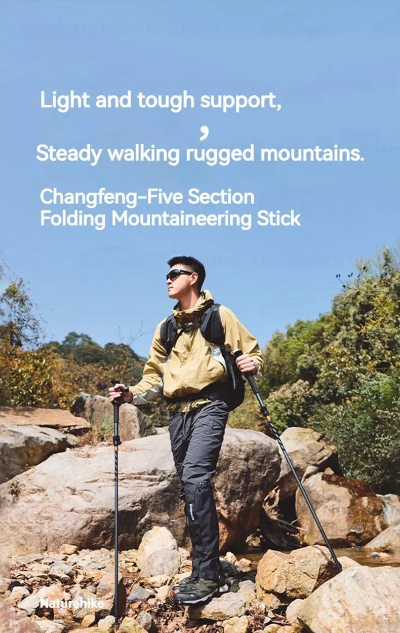 Gậy chạy Trail - leo núi Naturehike CNK2450DS012/CNK2450DS013