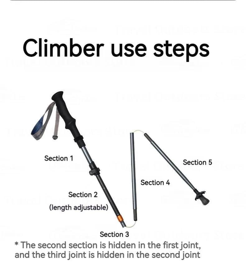 Gậy chạy Trail - leo núi Naturehike CNK2450DS012/CNK2450DS013