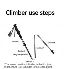 Gậy chạy Trail - leo núi Naturehike CNK2450DS012/CNK2450DS013