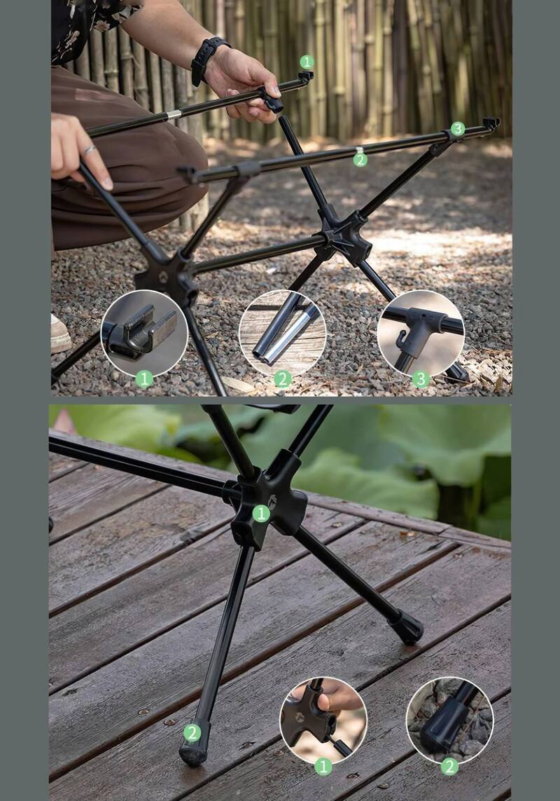 Bàn nhôm dã ngoại siêu nhẹ Campingmoon T-510