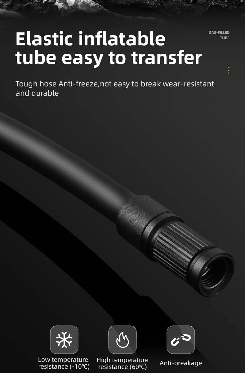 Máy bơm lốp - vỏ đa năng Rockbros 42720001003