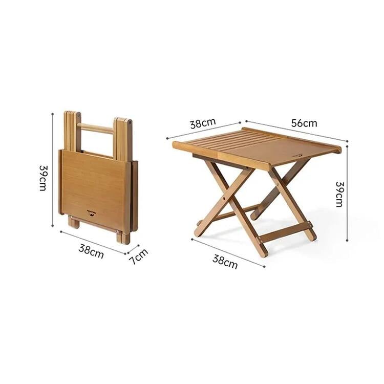 Bàn gỗ tre Vintage Naturehike CNK2300JJ010