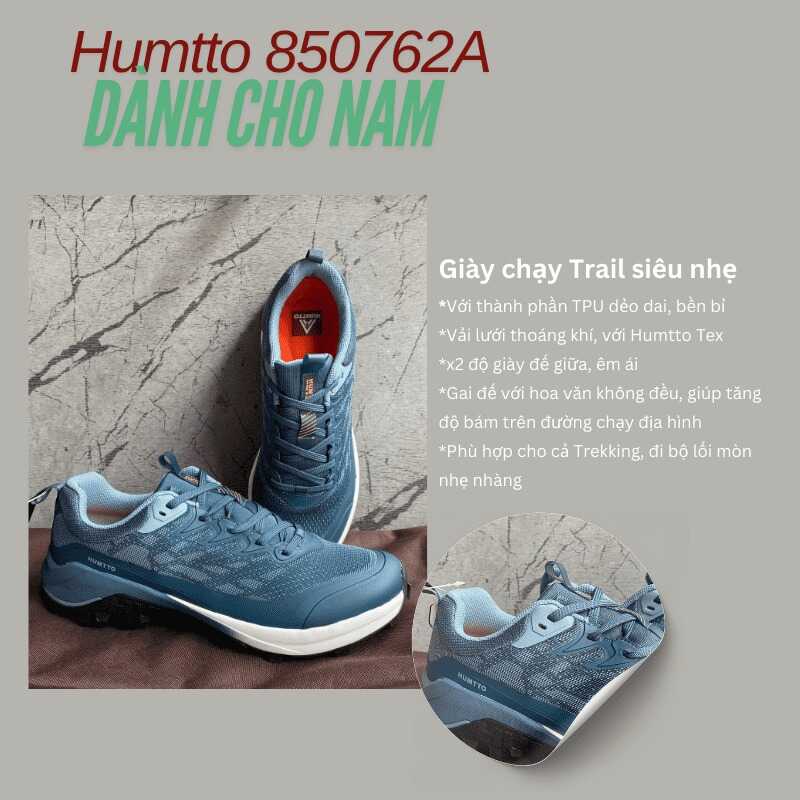 Giày chạy Trail nam Humtto 850762A-3