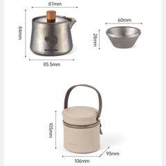 Ấm trà Titanium cao cấp Naturehike CNK2450CF025