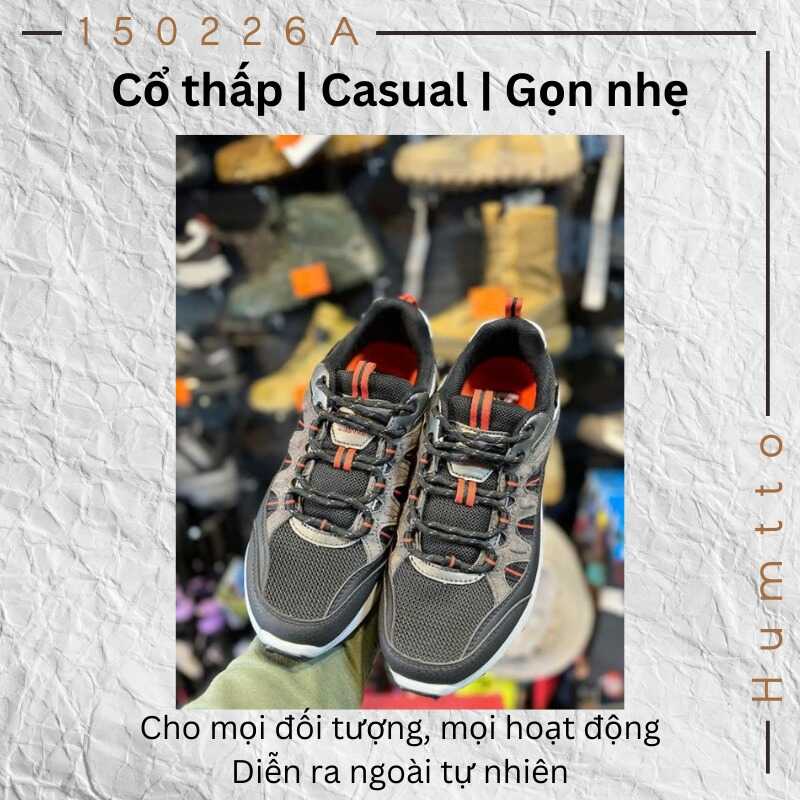 Giày đi bộ đường dài, leo núi nam Humtto 150226A