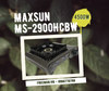 Bếp ga dã ngoại cao cấp Maxsun MS-2900HCBW