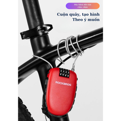 Khoá số chống trộm đa năng Rockbros 32420981001
