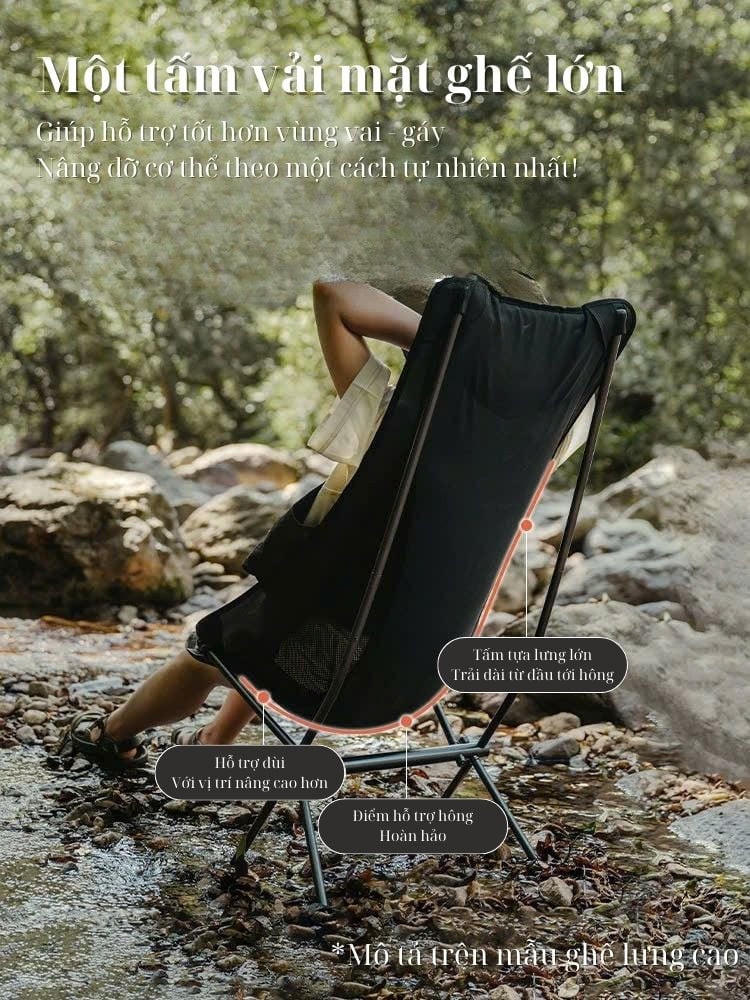 Ghế xếp gấp gọn - siêu nhẹ Naturehike CNK2450JJ015
