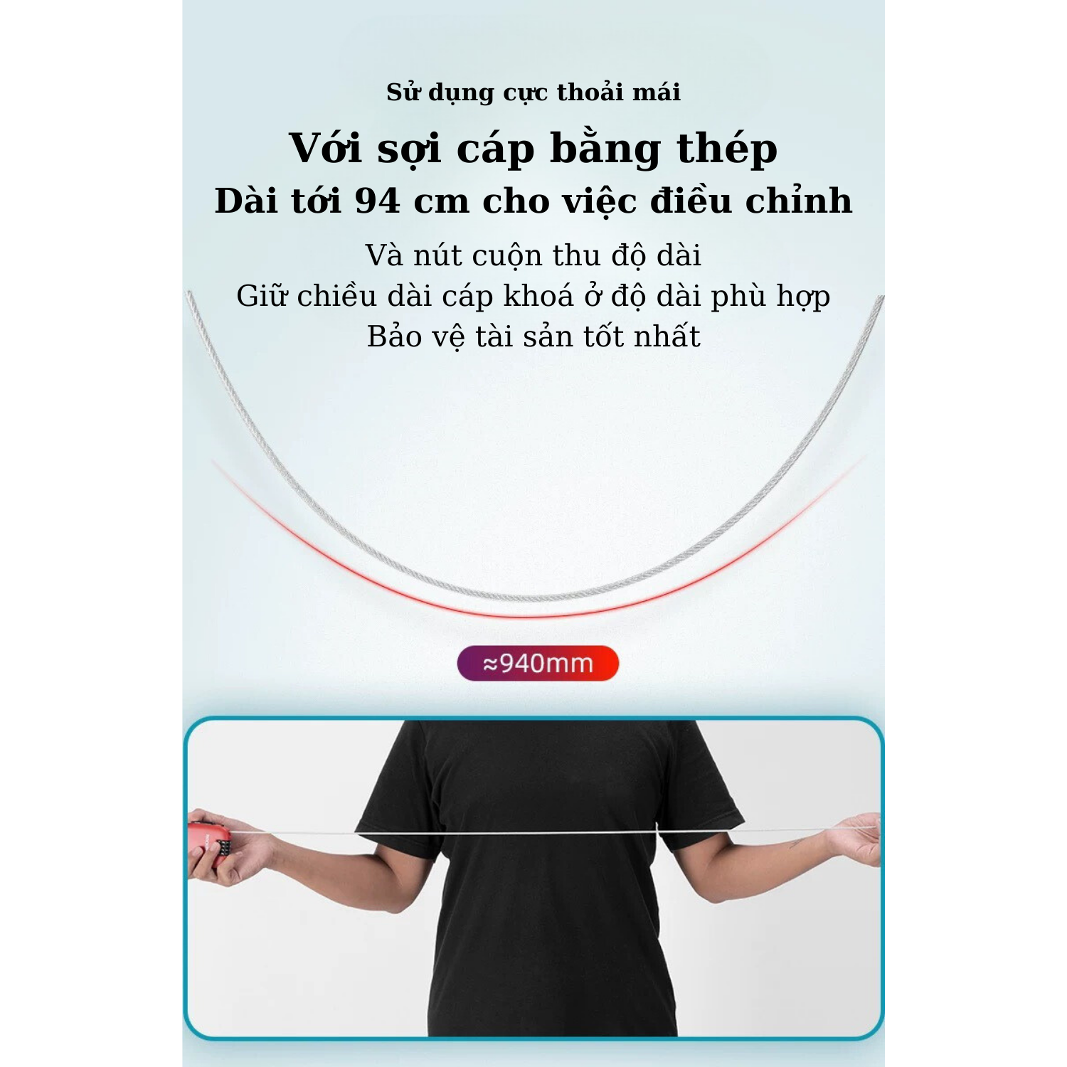Khoá số chống trộm đa năng Rockbros 32420981001