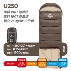 Túi ngủ du lịch leo núi Naturehike NH20MSD07