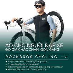 Áo ngắn tay đạp xe nam nữ Rockbros YDDX002/YDDX001