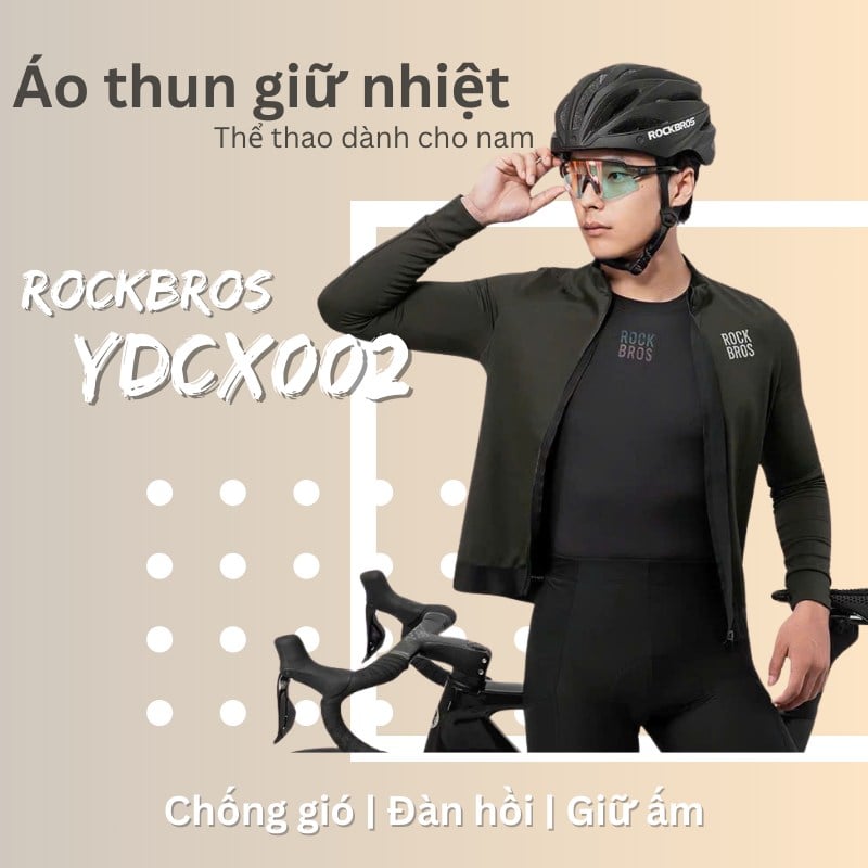 Áo thun giữ ấm Rockros YDCX002 cho nam
