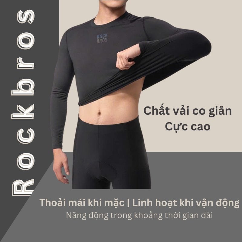 Áo thun giữ ấm Rockros YDCX002 cho nam