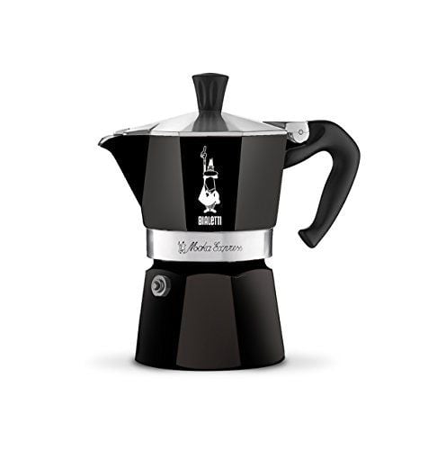 Bình pha cafe tại gia Bialetti Moka BCM-4944 màu đen sang trọng, cao cấp