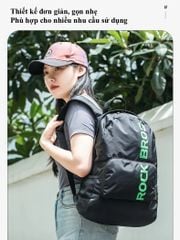Balo chống nước - đi mưa Rockbros H10-BK