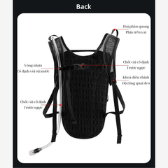 Balo mang nước chạy bộ Rocckbros 30170009001 - 2L