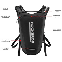 Balo mang nước chạy bộ Rocckbros 30170009001 - 2L