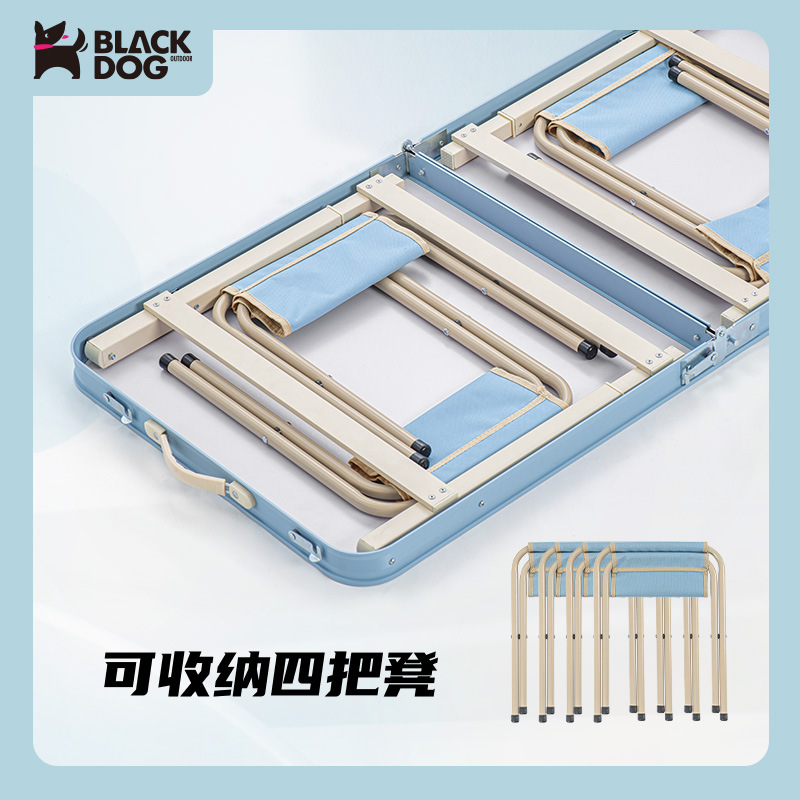 Bàn ghế ăn uống Blackdog BD-ZZ001 mang đi cắm trại