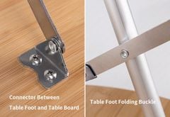 Bàn gỗ tre có thể gấp gọn Naturehike NH19JJ003 Glamping