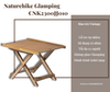 Bàn gỗ tre Vintage Naturehike CNK2300JJ010