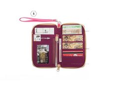 Túi đựng passport vé máy bay Msquare M0581