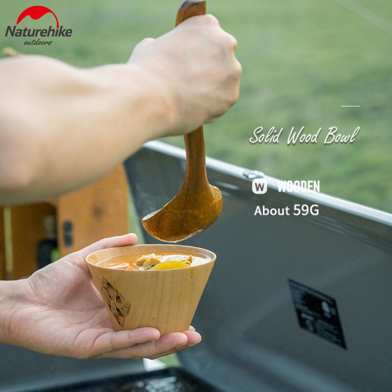 Bát gỗ Glamping Naturehike NH20CJ012