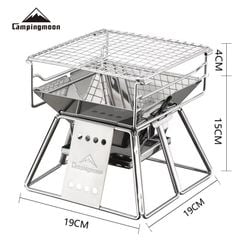 Bếp nướng 2 người du lịch Campingmoon X-mini