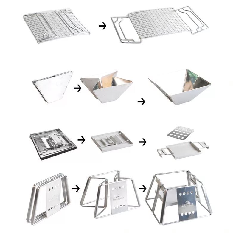 Bếp nướng 2 người du lịch Campingmoon X-mini
