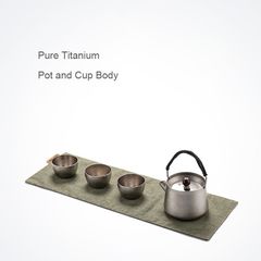 Bộ ấm trà Titanium cắm trại Naturehike NH20CJ007 - Ly trà NH20CJ022