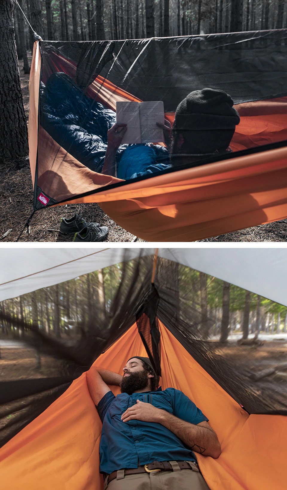 Bộ võng – màn – tăng Naturehike NH20ZP092 mang đi leo núi