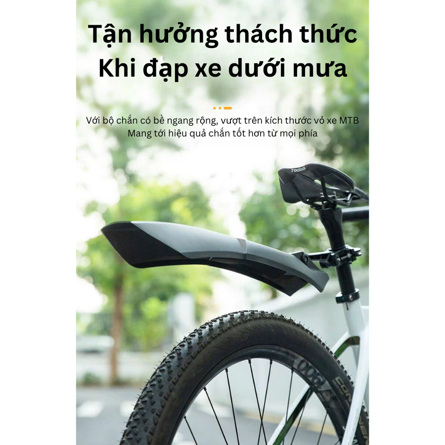Bộ chắn bùn xe đạp Rockbros 28210003001