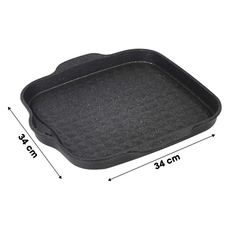 Chảo nướng nhôm chống dính Hàn Quốc MG-204
