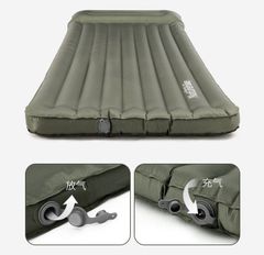 Đệm bơm hơi đơn đôi Naturehike NH20FCD12 có tựa gối ngoài trời