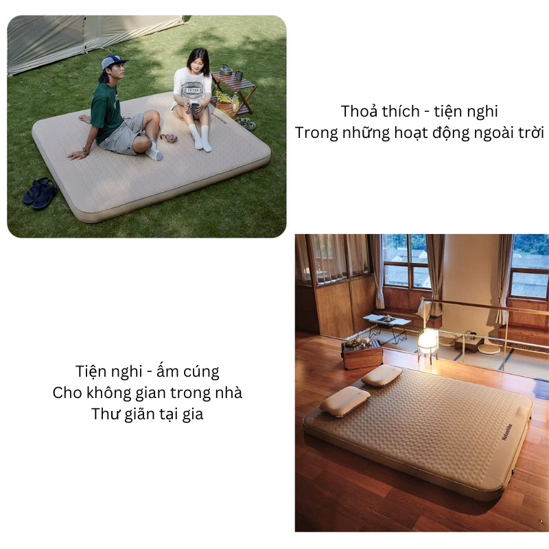 Đệm hơi cao cấp Naturehike Glamping CNK2300WS011