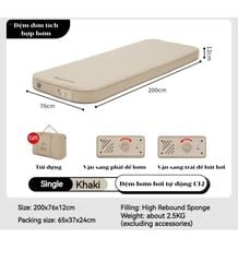 Đệm hơi cao cấp Naturehike Glamping CNK2300WS011