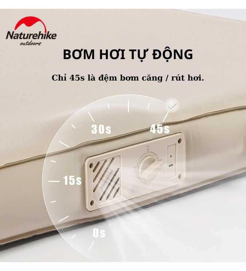 Đệm hơi cao cấp Naturehike Glamping CNK2300WS011